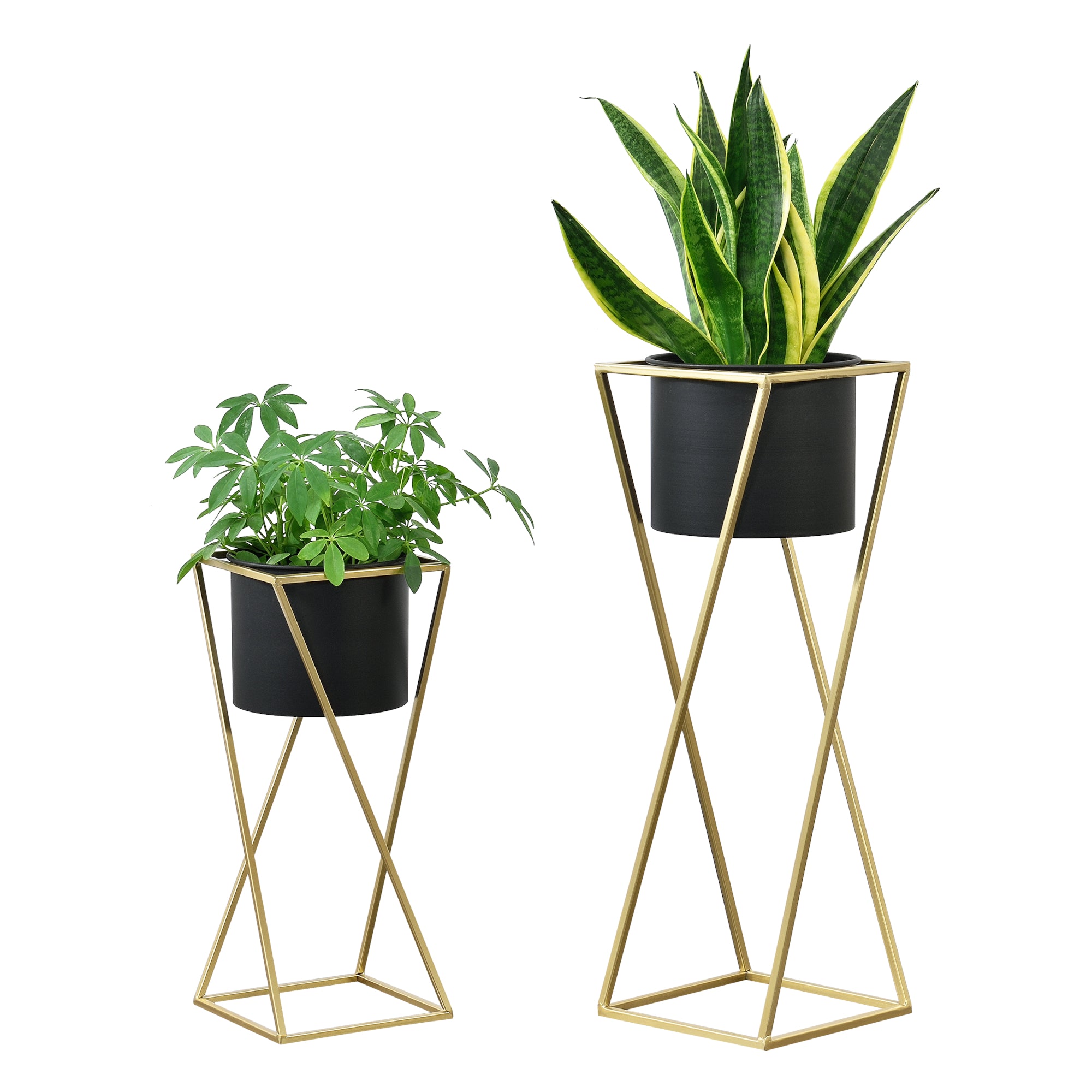 en.casa Blumentopf Ständer Mons – Modern fürs Wohnzimmer