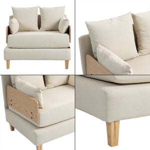 1-Sitzer-Schlafsofa Seinlus [en.casa]