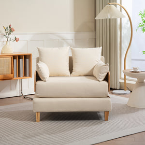 1-Sitzer-Schlafsofa Seinlus [en.casa]