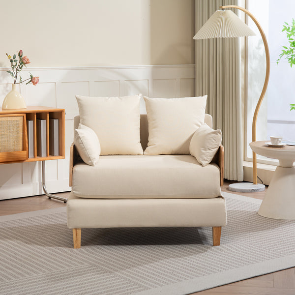 1-Sitzer-Schlafsofa Seinlus [en.casa]