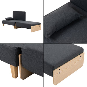 1-Sitzer-Schlafsofa Seinlus [en.casa]