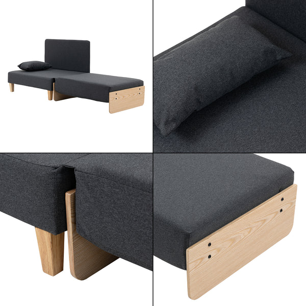 1-Sitzer-Schlafsofa Seinlus [en.casa]