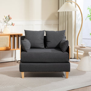 1-Sitzer-Schlafsofa Seinlus [en.casa]