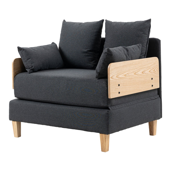 1-Sitzer-Schlafsofa Seinlus [en.casa]