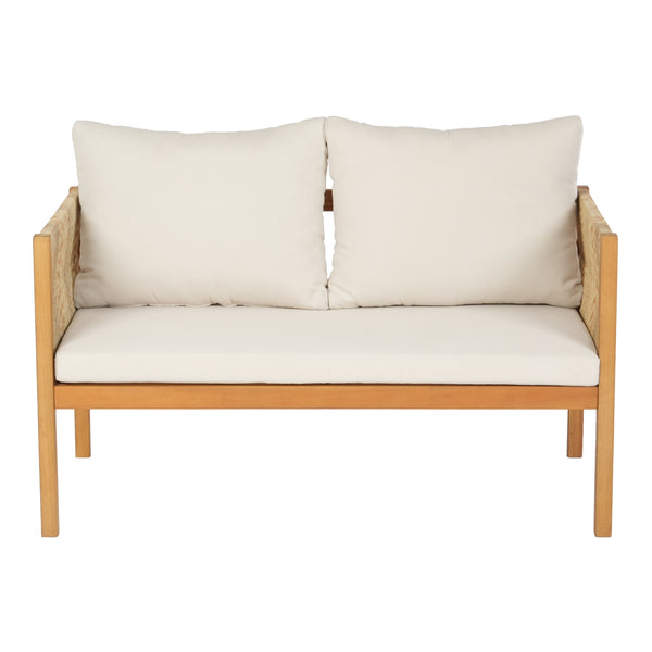 Gartenmöbelset Cannole 4-tlg. Akazienholz Holzfarben [casa.pro]