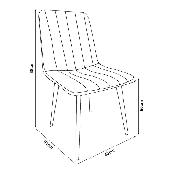 Essgruppe Hemnes 5-teilig Eicheoptik/Hellbraun [en.casa]