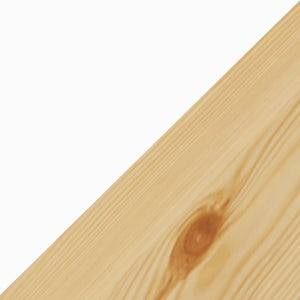 Hausbett Surnadal 90x200 cm Kiefernholz Weiß/Natur [en.casa]