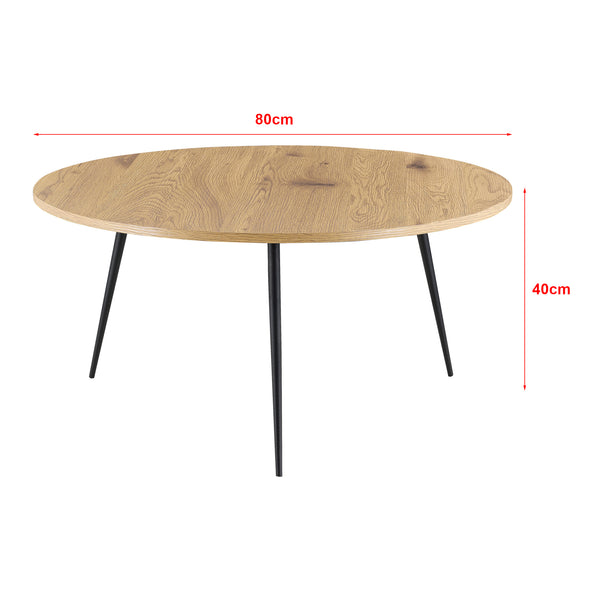 Couchtisch Farsund 80x40cm en.casa