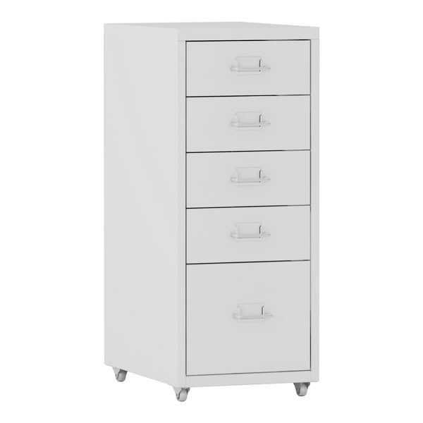 Rollcontainer Kökar mit 5 Schubladen 69x28x41 cm [en.casa]