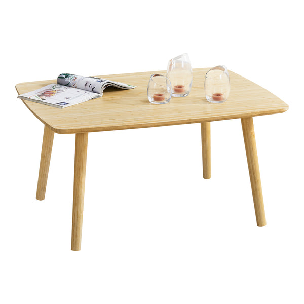 Couchtisch Nurmijärvi Bambus 40x80x60 cm [en.casa]