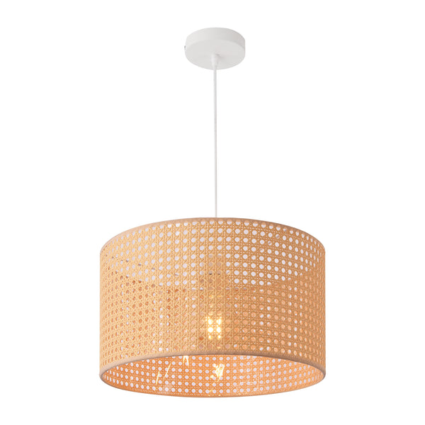Hängeleuchte Shrewsbury Beige / Weiß [lux.pro]