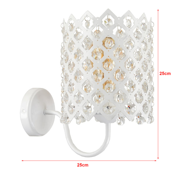 Wandleuchte Kingsbury Weiß [lux.pro]