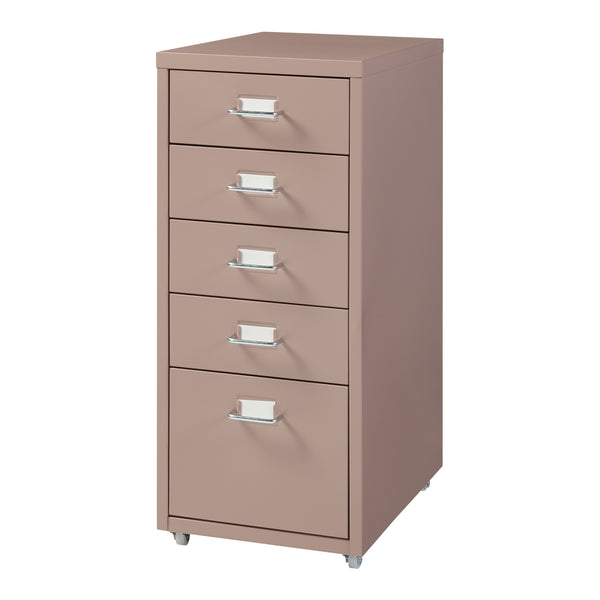 Rollcontainer Kökar mit 5 Schubladen 69x28x41 cm [en.casa]