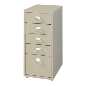 Rollcontainer Kökar mit 5 Schubladen 69x28x41 cm [en.casa]