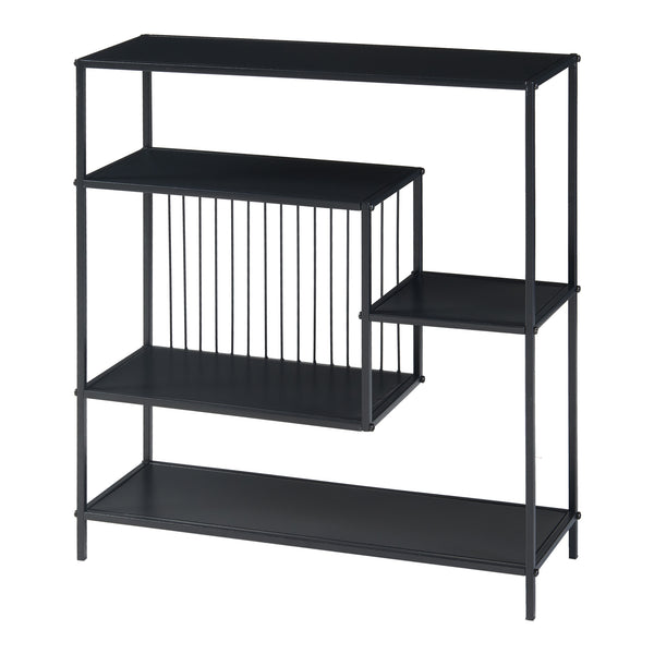 Konsolentisch Beesel 65,5x60x20 cm Schwarz [en.casa]