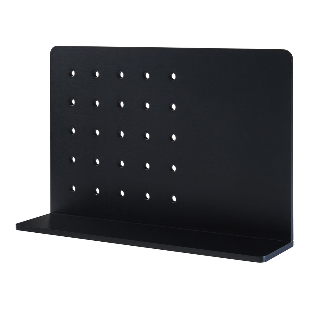 Wandregal Dønna 60x15x40cm Schwarz [en.casa] - premiumXL