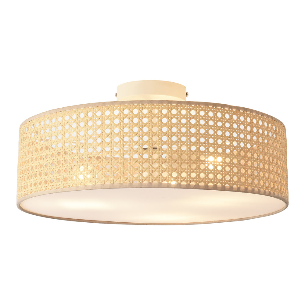 Deckenleuchte Ascot Rattanoptik [lux.pro] - premiumXL