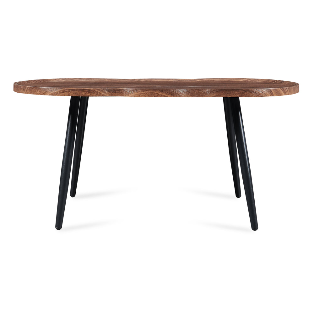 Couchtisch Ken 100 x 60 x 47 cm Walnussoptik [en.casa]