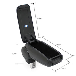 Mittelarmlehne Suzuki Swift 2005 Typ MZ/EZ Armauflage mit Staufach gepolstert schwarz pro.tec