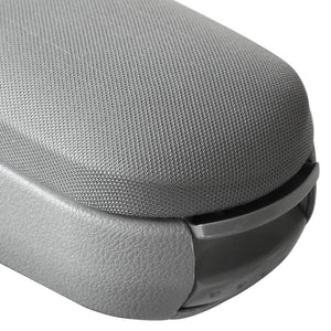 Mittelarmlehne Golf 4, Bora, Beetle mit Staufach Textil Grau pro.tec