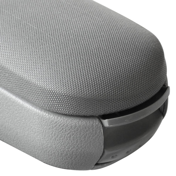 Mittelarmlehne Golf 4, Bora, Beetle mit Staufach Textil Grau pro.tec