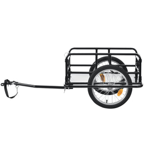 Fahrradanhänger 130x72x49 cm Max 40 kg Seitlicher Aufprallschutz pro.tec