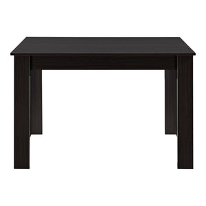 Esstisch Skien 117x76x74 cm Nussbaumoptik Hochglanz en.casa