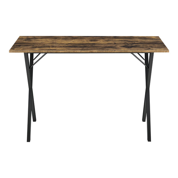 Esstisch Arboga 120x60x75cm für 4 Personen Dunkler Holzton en.casa