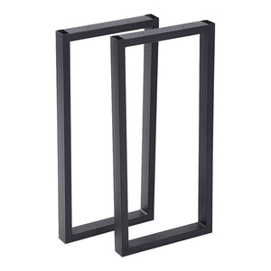 Tischgestell Møldrup 56x27cm Schwarz [en.casa]