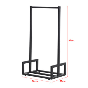 Kaminholzregal Thisted 50x35x95cm [en.casa]