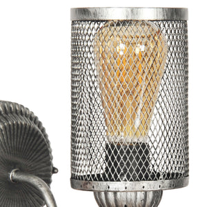 Wandleuchte Painswick Silber [lux.pro]