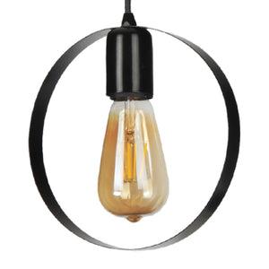 Hängeleuchte Cirencester Schwarz [lux.pro]