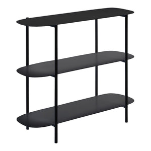 Konsolentisch Enebakk 70x90x32cm Schwarz, matt [en.casa]