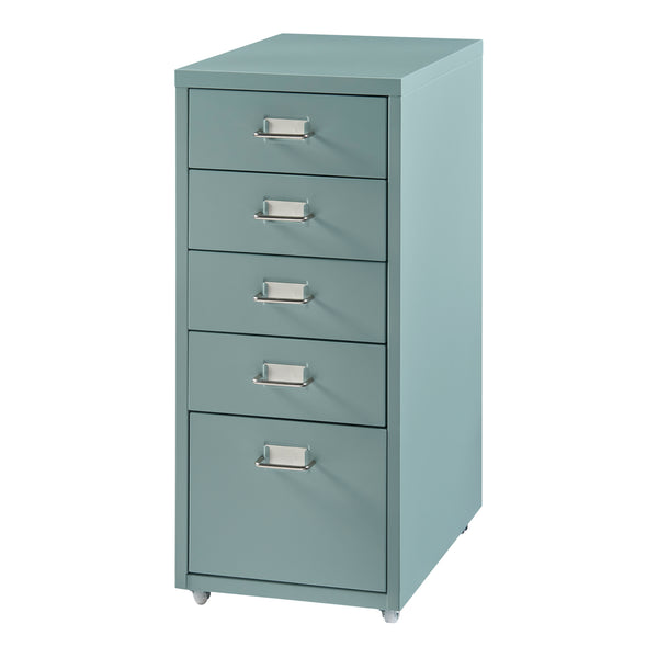 Rollcontainer Kökar mit 5 Schubladen 69x28x41 cm [en.casa]