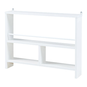 Wandregal Piteå 60x10,5x45cm Weiß [en.casa]