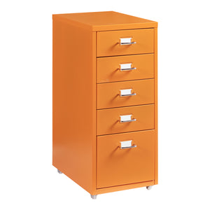 Rollcontainer Kökar mit 5 Schubladen 69x28x41 cm [en.casa]