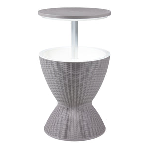 Kühltisch Atessa 58x49 cm Rattanoptik [casa.pro]