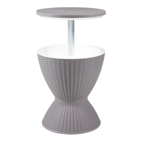 Kühltisch Atessa 58x49 cm Rattanoptik [casa.pro]