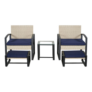 Gartenmöbelset Calvello 5-tlg. [casa.pro]