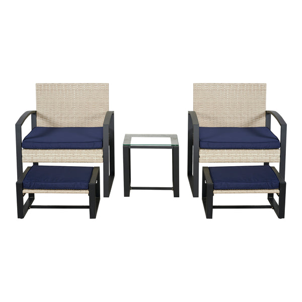 Gartenmöbelset Calvello 5-tlg. [casa.pro]