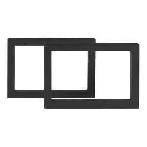 Tischgestell 2er Set Lunderskov 35x50cm Schwarz [en.casa]