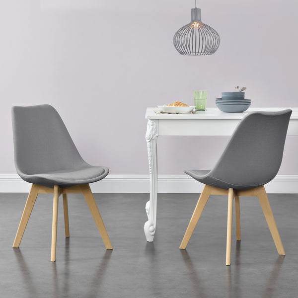 2er-Set Stühle Fredrikstad 97x42 cm in versch. Farben en.casa