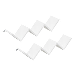 Wandregal Askim 72x15x14 cm 2er Set versch. Farben en.casa