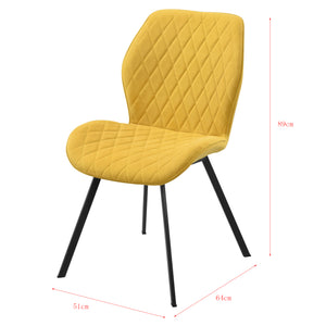 2er-Set Stühle Sarpsborg in versch. Farben en.casa