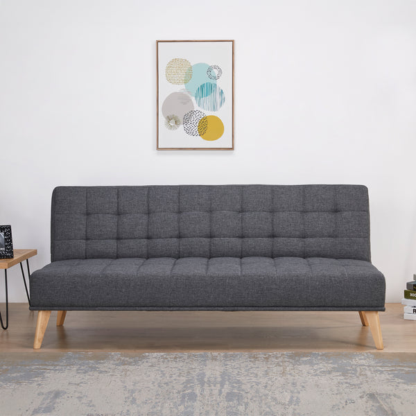 Schlafsofa Pukkila 180x86x81 cm Textil [en.casa]