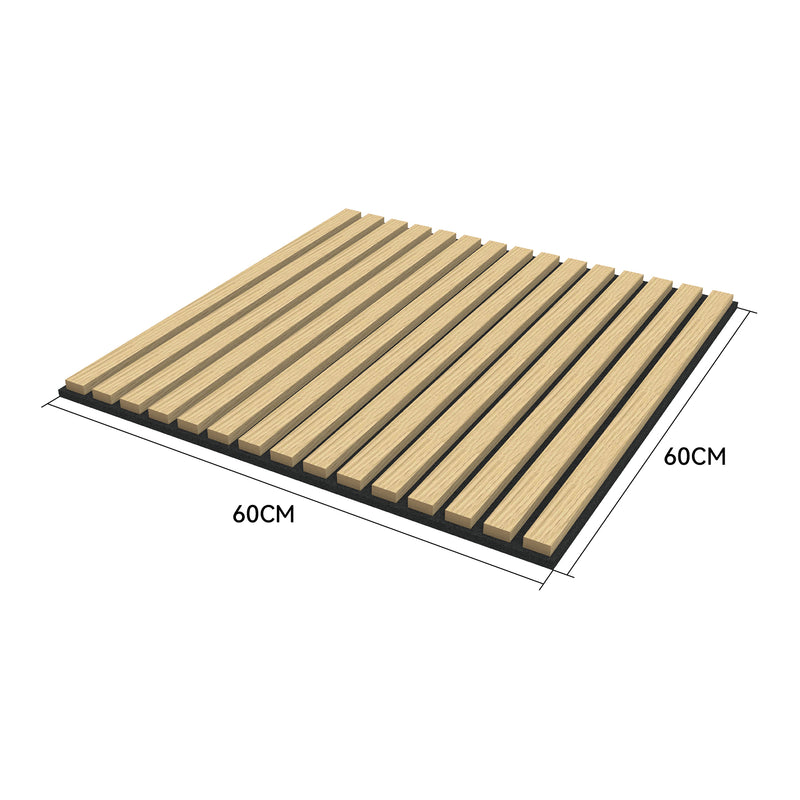 Maßskizze Akustik-Wandpaneel Vang 60x60 cm [NEU.HOLZ]