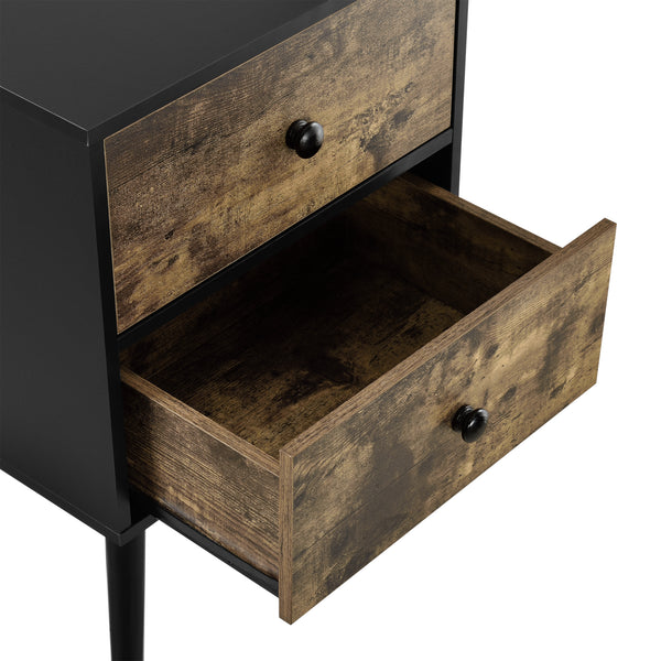 Beistelltisch in Retrodesign [en.casa]