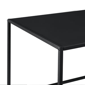 Konsolentisch Metall Schwarz in versch. Größen [en.casa]