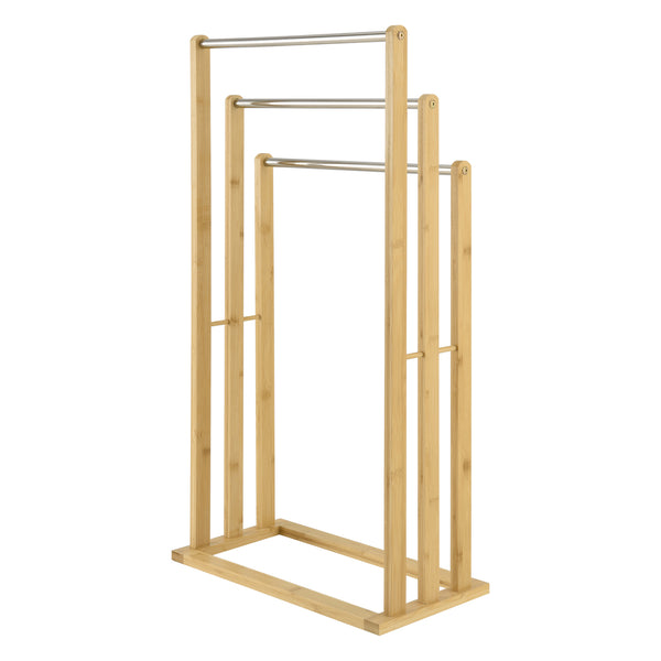 Bambus Handtuchhalter Porsanger Freistehend [en.casa]