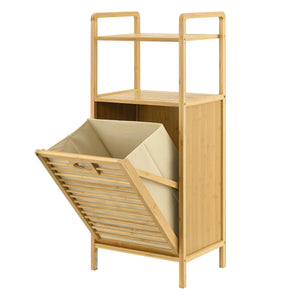 Bambus Wäscheregal Rendalen 40x30x95 cm [en.casa]
